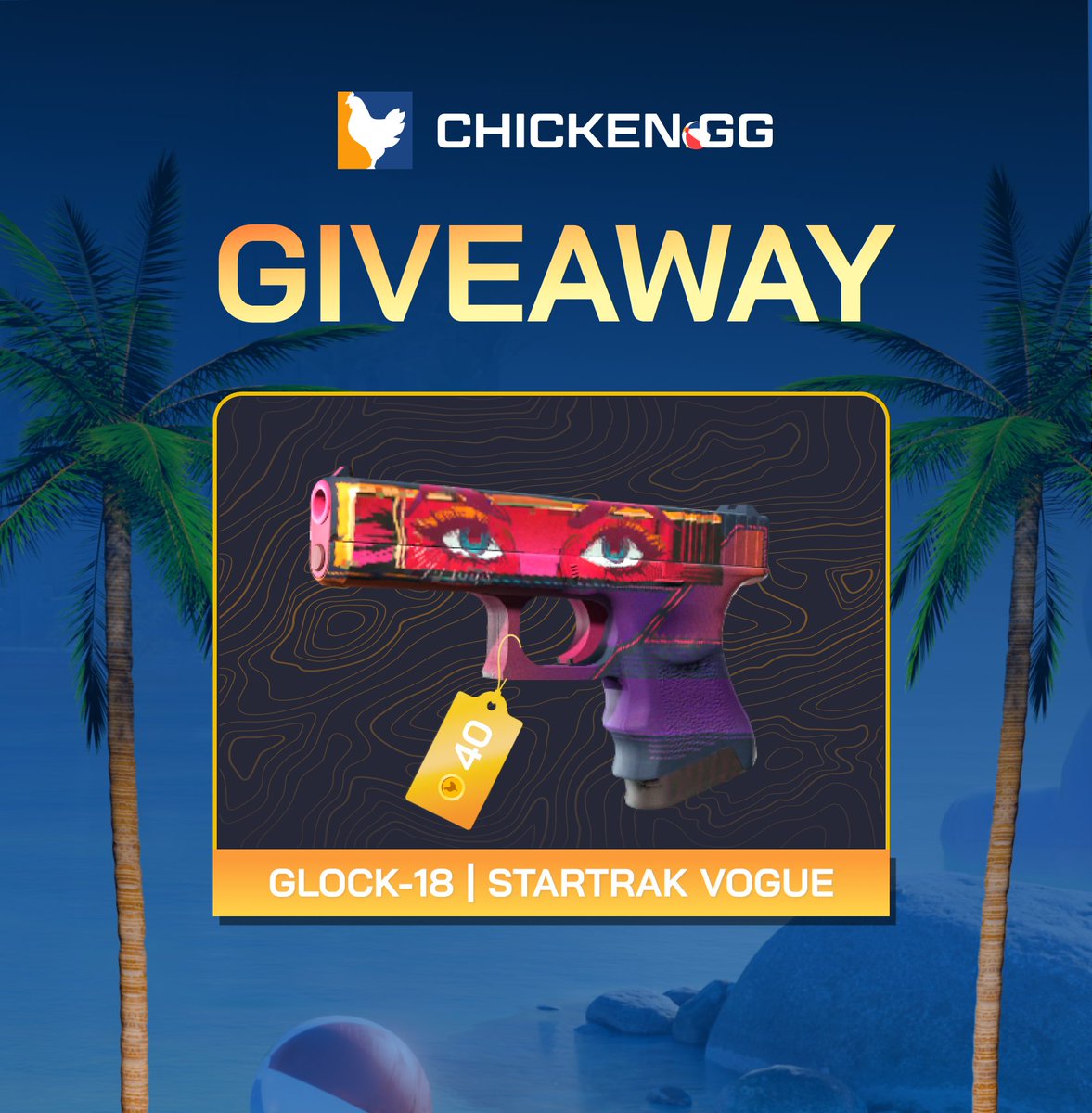 tembets (@tembetss) on Twitter photo 🚨$20 Giveaway Sponsored by Chicken.GG 🚨
🔥DO NOT MISS OUT ON CHICKENS SUMMER EVENT!
🔥Check it out: chicken.gg/holiday/overvi…
To enter:
✅ Follow me and <a href="/chickendotgg/">Chicken.GG</a>
✅ Retweet + Like
✅ Tag 3 friends
⌛️ Ends in 7 days! 🚨$20 Giveaway Sponsored by Chicken.GG 🚨
🔥DO NOT MISS OUT ON CHICKENS SUMMER EVENT!
🔥Check it out: chicken.gg/holiday/overvi…
To enter:
✅ Follow me and <a href="/chickendotgg/">Chicken.GG</a>
✅ Retweet + Like
✅ Tag 3 friends
⌛️ Ends in 7 days!