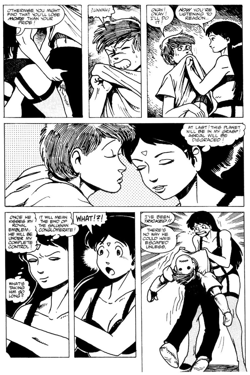 #ballbusting #고자킥 #踢裆 #comic Grab by the balls. Fallen Angel (2003) #5, Frank Frazetta's Death Dealer (2022) #11, L'ombre des lumières T01, Ninja High School Pocket Manga #3