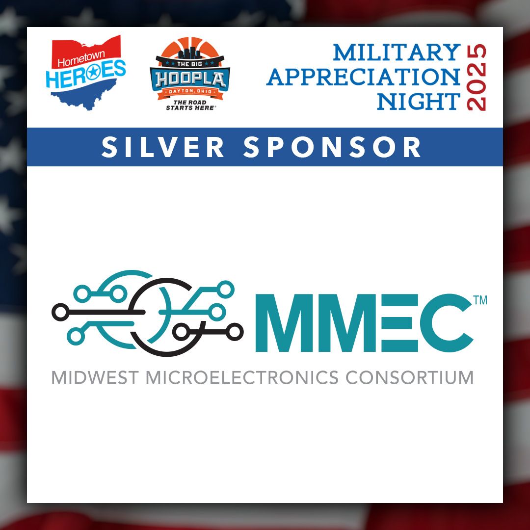 DaytonHoopla's tweet image. Thank you to Midwest Microelectronics Consortium for sponsoring Military Appreciation Night!
We'll see you at Fraze Pavilion on July 18 as we celebrate our Hometown Heroes:
buff.ly/ywmTLlj