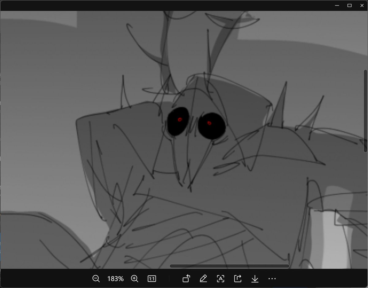 SHAPER094's tweet image. we really scared