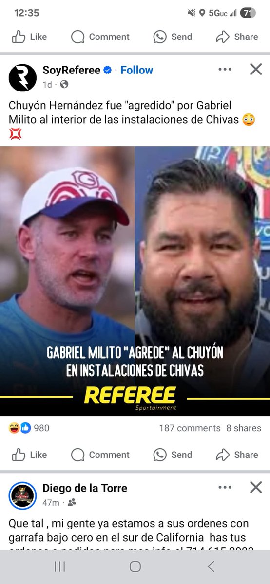 Solo aclarar no fui agredido por el Profe Milito, quiero aclararlo fuerte y claro, fue una jugada de fútbol y punto. Qué triste que inventen