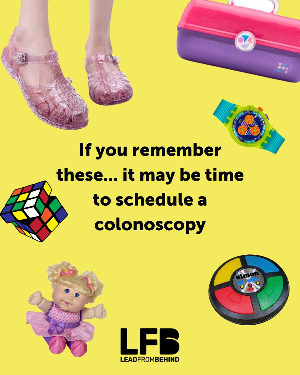 LeadFromBehind's tweet image. Turning 45? It’s time to schedule your colorectal cancer screening. Early detection saves lives. Learn more: getscreened.org