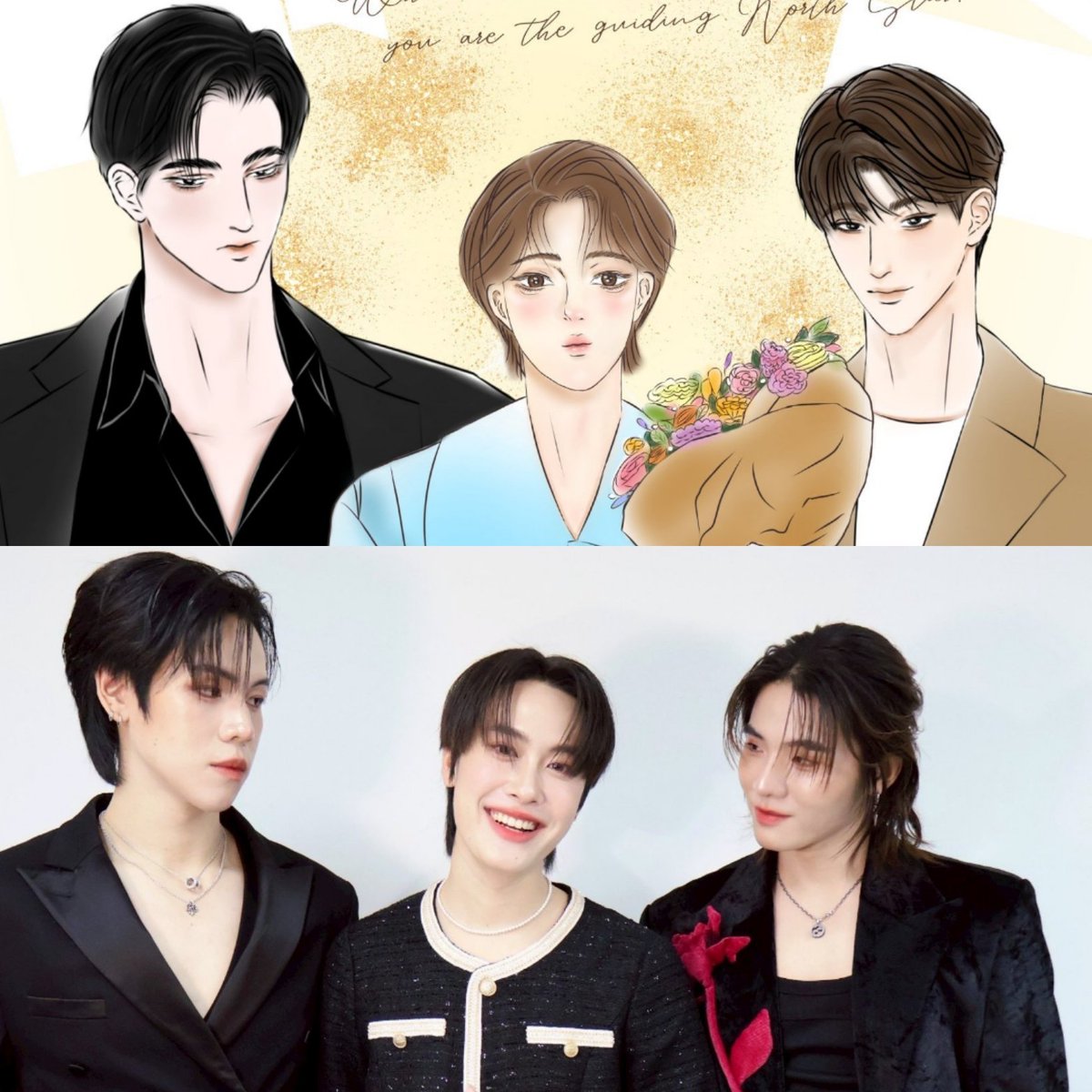 AzimaForAll's tweet photo. My man is getting BUSIER
#TheBangkokBoySeries ended, but he has...
#LPCSseries, written by Sammon, about ghosts.
#Thehellguard, Chains of heart universe, fantasy romance BL.
Main lead in #PSYou, BL with Yoon.
Third person in #MoonlitStarlight
Now this #LoserDream
#tppiyawat https://t.co/utGu3EIPMw