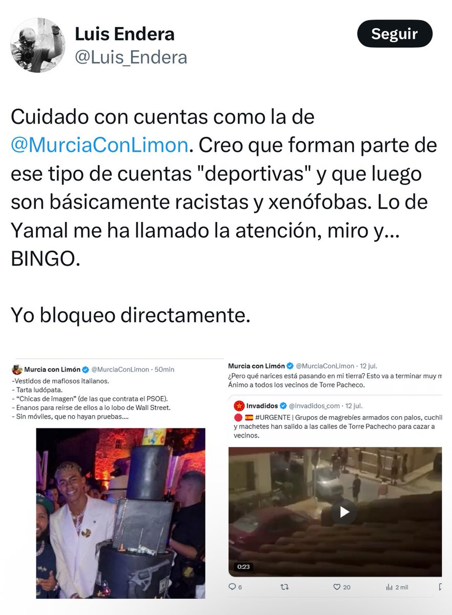 Mucho cuidado conmigo chavales.