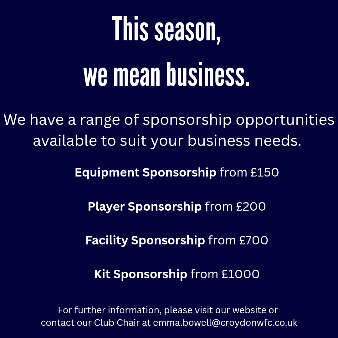 Want to sponsor the Trams?

We have a range of sponsorship opportunities available for the 25/26 season to suit your business needs and help support our club!

✉️DM or email us for more info!