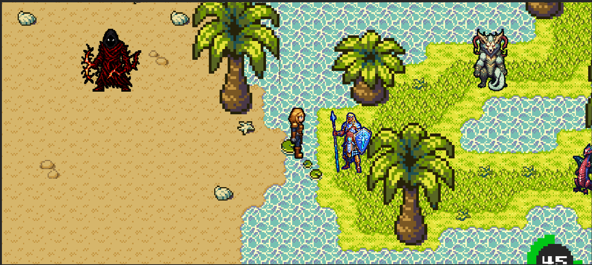 ChronosmithSaga's tweet image. Pixel art, clever battles, no pay-to-win — that’s what
ChronoSmith’s Saga is all about.
📜 Build unique loadouts.
⏳ Rewind your worst mistakes.
💎 Farm gear from mini-bosses that never appears in shops.
Coming Q3/Q4 to Steam & iOS.
👉 Be part of it: discord.gg/UHXH3XxeVk…