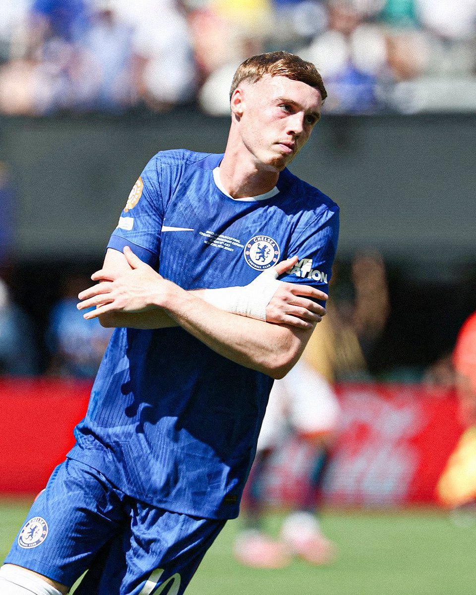 🔵🥶 Ice in his veins. Cole Palmer bags a brace in the FIFA Club World Cup final. Big-game baller. 🚀🏆 #CFC #ColePalmer #ClubWorldCup
