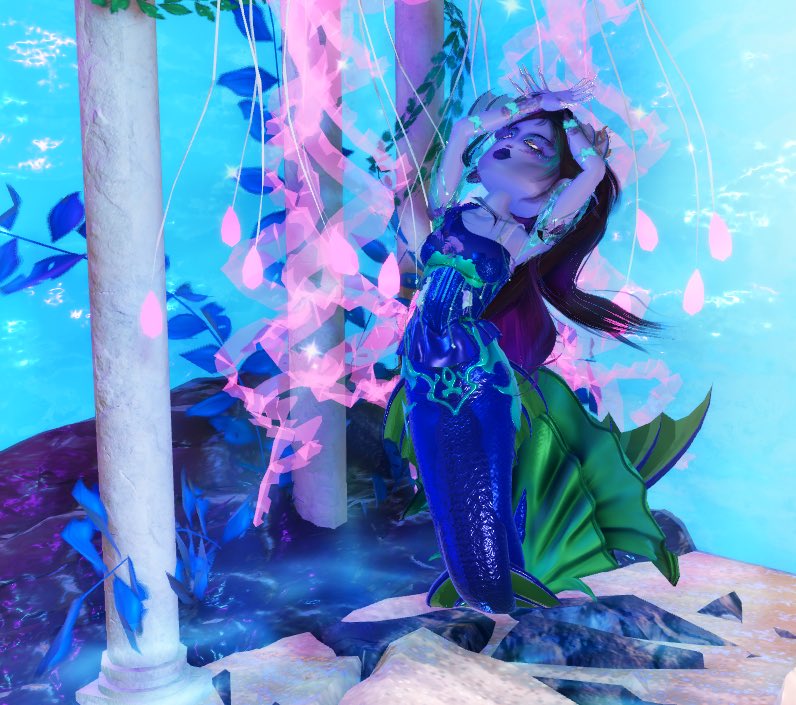 Bloomigniss's tweet image. MH-Great Scarrier Reef Clawdeen Wolf We Know That Right ...! #ROBLOX #DressToImpress
