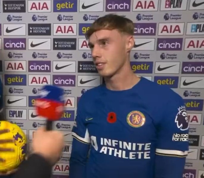 "Eu assisti o jogo entre Internacional e vitoria ontem a noite e treinei meu chute pra ficar parecido ao do Bruno tabata jogador destaque da equipe colorada"

- Cole Palmer sobre seu chute