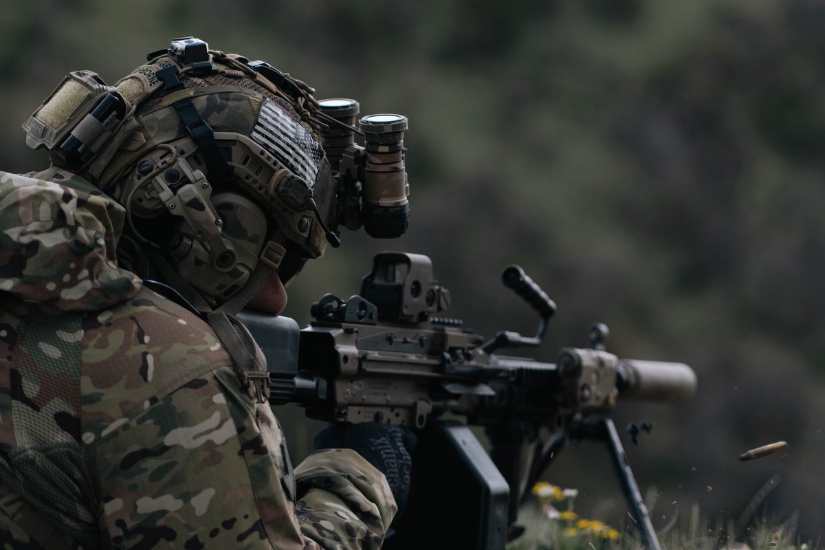 EOTECHInc's tweet image. It is SUPER hard to beat an HWS on a belt-fed. Just saying.
#EOTECH