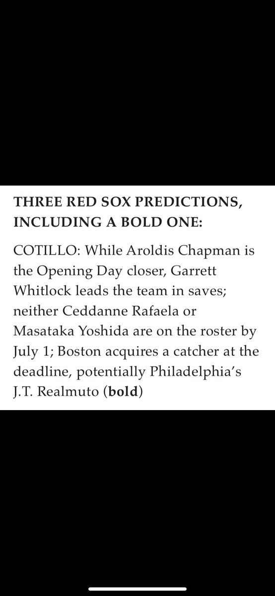 ByChrisMason's tweet image. One MassLive Red Sox writer nailed the Ceddanne Rafaela breakout in preseason predictions while another was juuuuuuust a bit outside.