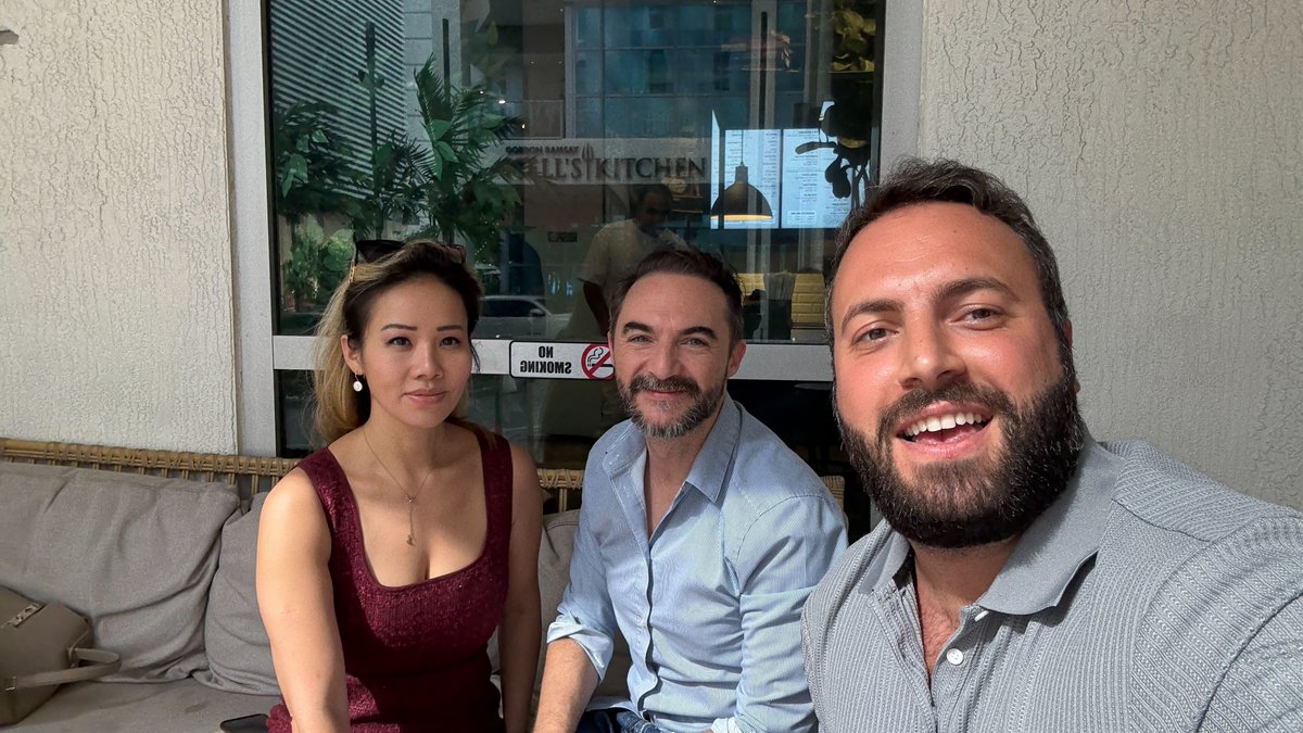 PostbotAI's tweet photo. This past week, we met with the Burhan Sebin, Chief AI Officer of @emergeamericas and founder of @miamiAIHub to work on some cool collaborations.  More to come! https://t.co/o8HQaW38aw