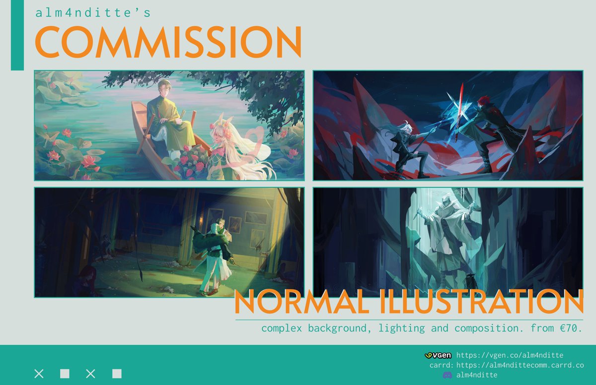 alm4nditte's tweet image. Hey, as I have said, my comms are open again to help cover my livings. Now I'm on VGen too💚
My VGen and other links are in the reply🔽
Please send me a message if you are interested.
Sharing and RTs are greatly appreciated. Thank you for any support!
#VGenComm #VGenOpen