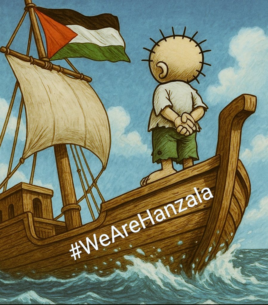 #PalestineWillBeFree  🇵🇸 
#WeAreHanzala  🇵🇸