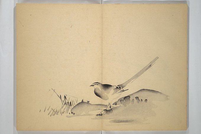 Bird, by Maruyama Okyo, 18th century