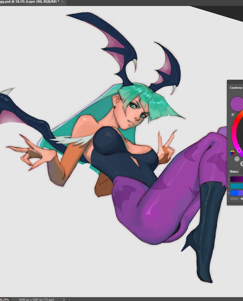 morrigan my beloved 💜