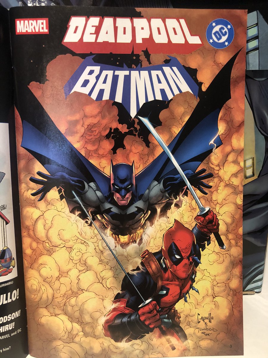 thecomicroom's tweet image. If you’re excited for Batman and DeadPool by @GregCapullo, let’s hear it! I know I am. #comics #Batman #Deadpool