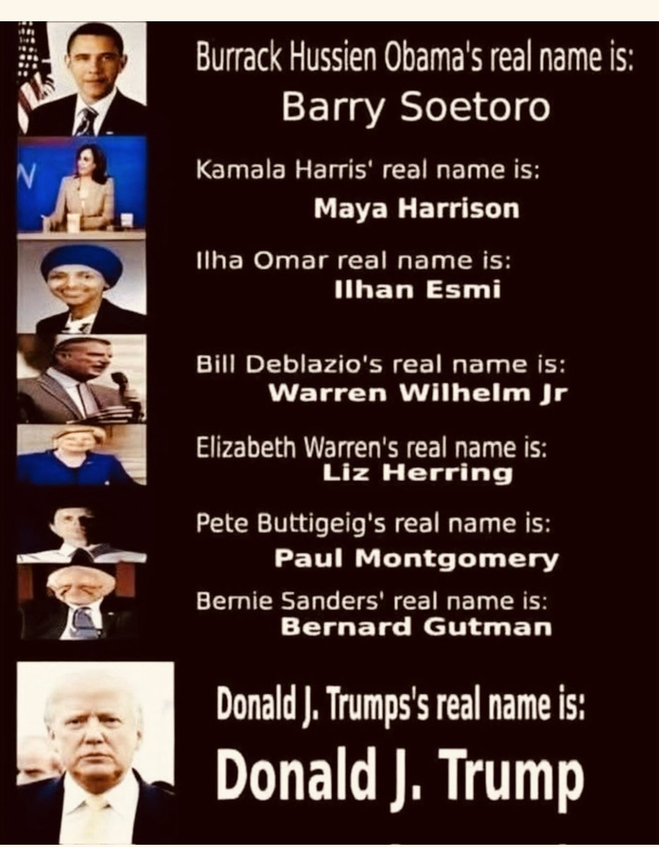 Why all the fake names? 👀🤔🧐