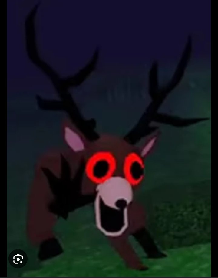 LinJR_1's tweet image. Can we make 99 Nights In The Forest popular on here I need fanart of this fuck ass deer