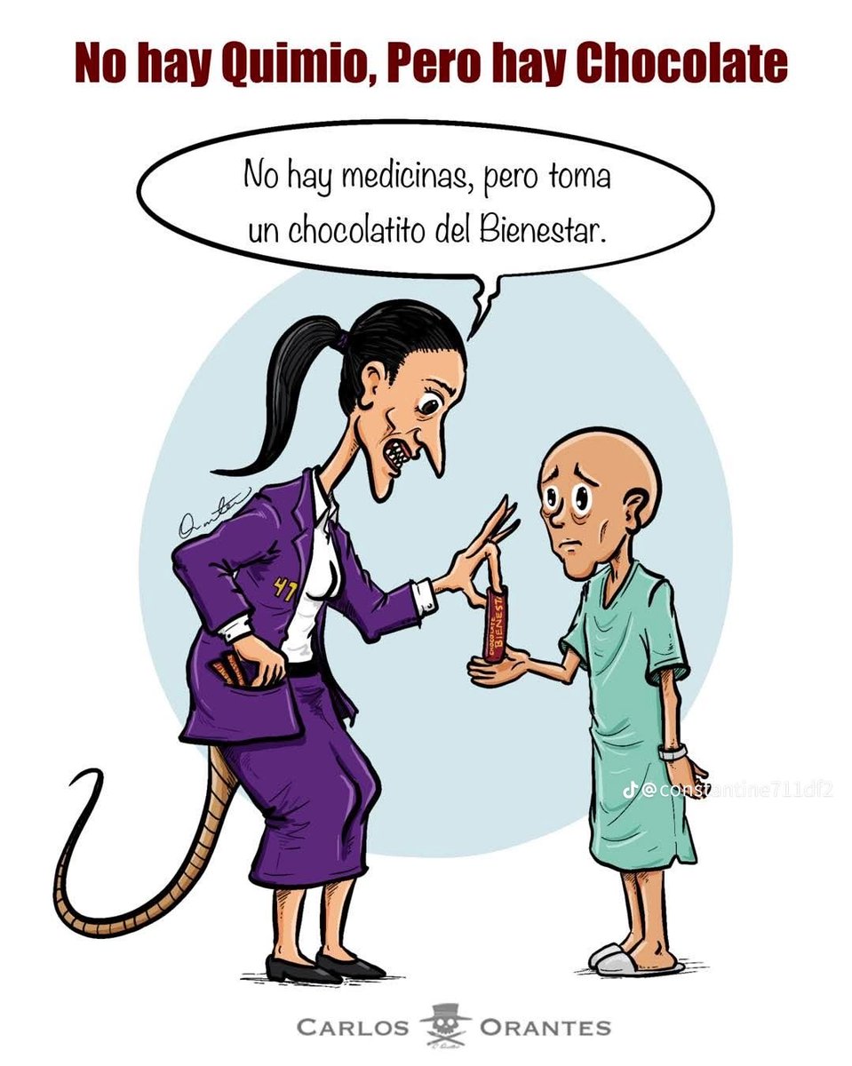 CitlaCarvajaI's tweet photo. Que no se nos olvide que los niños en México siguen muriendo por falta de Medicamentos y por falta de Quimios 💉🩹💊🩸

#NoHayQuimios 
#ConLosNiñosNo https://t.co/CDKgn5tm9W