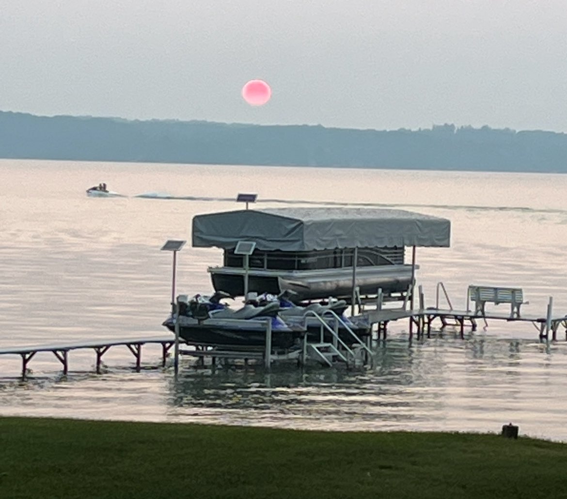 JohnFricke's tweet image. Back at Torch Lake, in northern Michigan. night boat tour ahead.