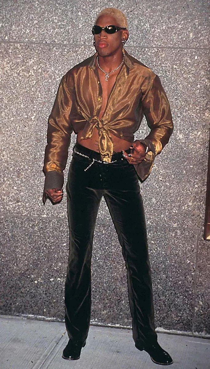 TheDribble_XLIV's tweet image. EDITORIAL**
Dennis Rodman:
Professional basketball’s original Social Medial Influence Rebounder & Tunnel Fit Trailblazer.
Works include NBA 5 x Champion, 2 x All Star, 2 x Defensive Player of the Year, 7 x Rebounding Champion, Naismith Memorial Basketball Hall of Fame