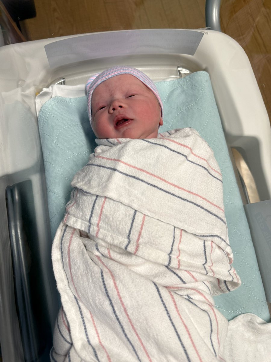 TundraTactica1's tweet image. Yesterday at roughly 8pm we got to welcome Riley into the world after 38 weeks and 6 days of waiting!!
She and mom are both doing well, and recovering. 6lbs 11oz 19.5 inches!
Starting today, countless lives will be blessed with the pleasure of your company and the love in…