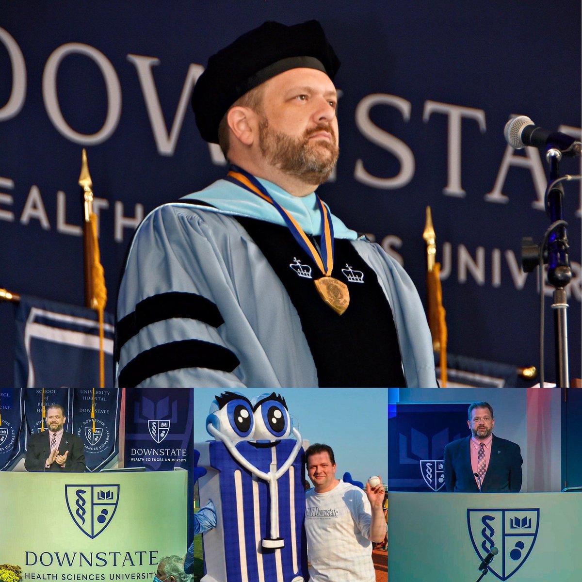DrJeffreyP's tweet photo. Hard to believe—19 years at @SUNYDownstate! 🎉
Grateful to work with brilliant, resilient students who inspire me every day.
Also proud to celebrate 29+ years in @SUNY—this work remains a calling, not just a career. #SAPro #DownstateStrong #SUNYProud #HigherEd https://t.co/1xY5pkmhxd