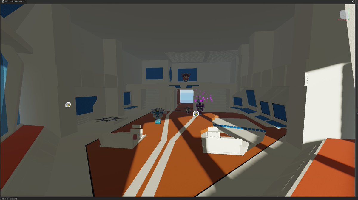 MiSimpatico's tweet image. For the past few days I have been working on the recreation of the Lost Light ship in #mtmte/#Lostlight on #Roblox !! ( Rooms inside the ship only ) It might not be accurate to the actual ship since it is very inconsistent in it&apos;s design through out the comic but I try . . .
