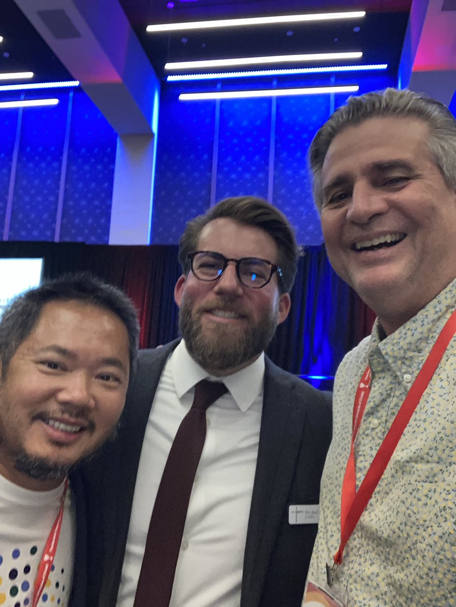 Hanging with Vy, leader of Week of Compassion, and Joel, the leader of the Disciples Historical Society, at the General Assembly of the Christian Church (Disciples of Christ) in Memphis, Tennessee. #GA2025 #disciplesofchrist