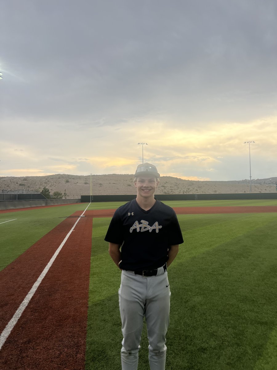 Five Tool New Mexico (@fivetoolnm) on Twitter photo F: <a href="/AbqBaseballAcad/">Albuquerque Baseball Academy</a> 2027 Navy 9, HD Baseball 2027 8
PoG: <a href="/LoganSunstrom/">Logan Sunstrom</a> 3-3, 2 RBI
Hitter: <a href="/_Moosegonzales/">Maddox Gonzales</a> 2-4, HR, 3 RBI F: <a href="/AbqBaseballAcad/">Albuquerque Baseball Academy</a> 2027 Navy 9, HD Baseball 2027 8
PoG: <a href="/LoganSunstrom/">Logan Sunstrom</a> 3-3, 2 RBI
Hitter: <a href="/_Moosegonzales/">Maddox Gonzales</a> 2-4, HR, 3 RBI