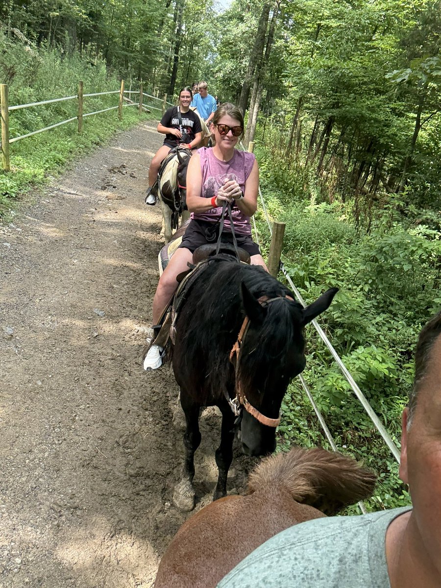 barrydlee1's tweet image. Took a little horse ride in Pigeon Forge this weekend. A good time! 🐎⛰️
#SmokyMountains #HorsebackRiding