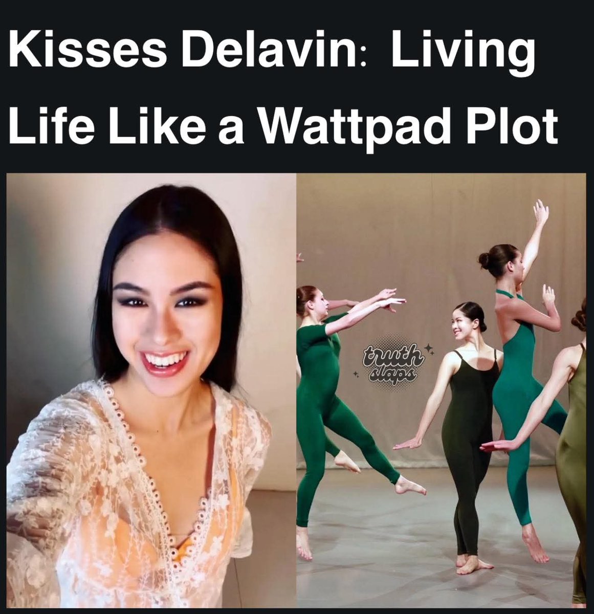 -the girl who traded crowns and spotlights for textbooks and dance shoes, who ran away from the world to find her own. She’s not gone — she’s just living a softer, freer chapter, exactly like the main character who chose to rewrite her ending.-Truth Slaps

facebook.com/share/p/16sZDg…