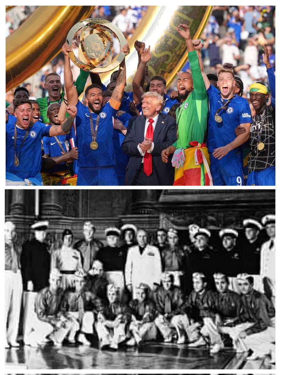 Top: Club WC Chmapions 2025
Bottom: Italy WC Champions 1938
#FIFAClubWorldCup2025