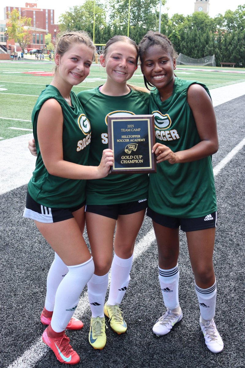 Congratulations to the <a href="/WAVEsoc/">Gallatin Soccer</a> girls for bringing home the 2025 WKU Team Camp gold bracket tournament championship! Also, congrats to Copelynn Daughtry, Kate Thomas, Olivia Strong, Sawyer Cooper &amp; Skylar High for being named to the All Star Team