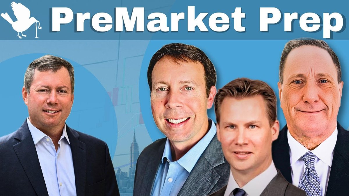 Excited to join the PreMarket Prep show on Monday, July 14 at 8:35 am ET! 

I'll be discussing where traders should position themselves as the cyclical uptrend in stocks persists. 

Tune in live on YouTube: youtube.com/live/Wzu48jDCx… 

See you then!
