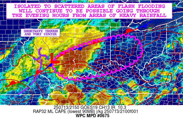 DaytonSkywarn's tweet photo. Localized Flash Flooding possible overnight. If you can't see the road, Turn Around, Don't Drown! #INwx #OHwx https://t.co/44U2SMcQVN