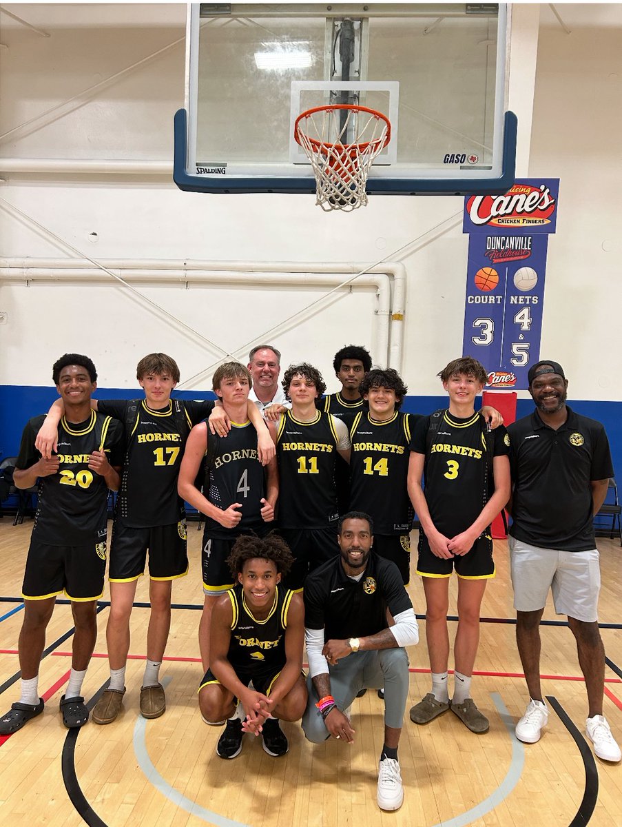 Hays Hornets (@hayshornet1) on Twitter photo Our Hays Hornets 16U squad took their talents to Duncanville, TX to compete in the GASO Live Summer Championships, where they held their own against 17-year-old opponents. With a 3-2 record, our boys demonstrated remarkable resilience and determination!
<a href="/TexasHoopsGASO/">TexasHoops/GASO 🔗</a> Our Hays Hornets 16U squad took their talents to Duncanville, TX to compete in the GASO Live Summer Championships, where they held their own against 17-year-old opponents. With a 3-2 record, our boys demonstrated remarkable resilience and determination!
<a href="/TexasHoopsGASO/">TexasHoops/GASO 🔗</a>