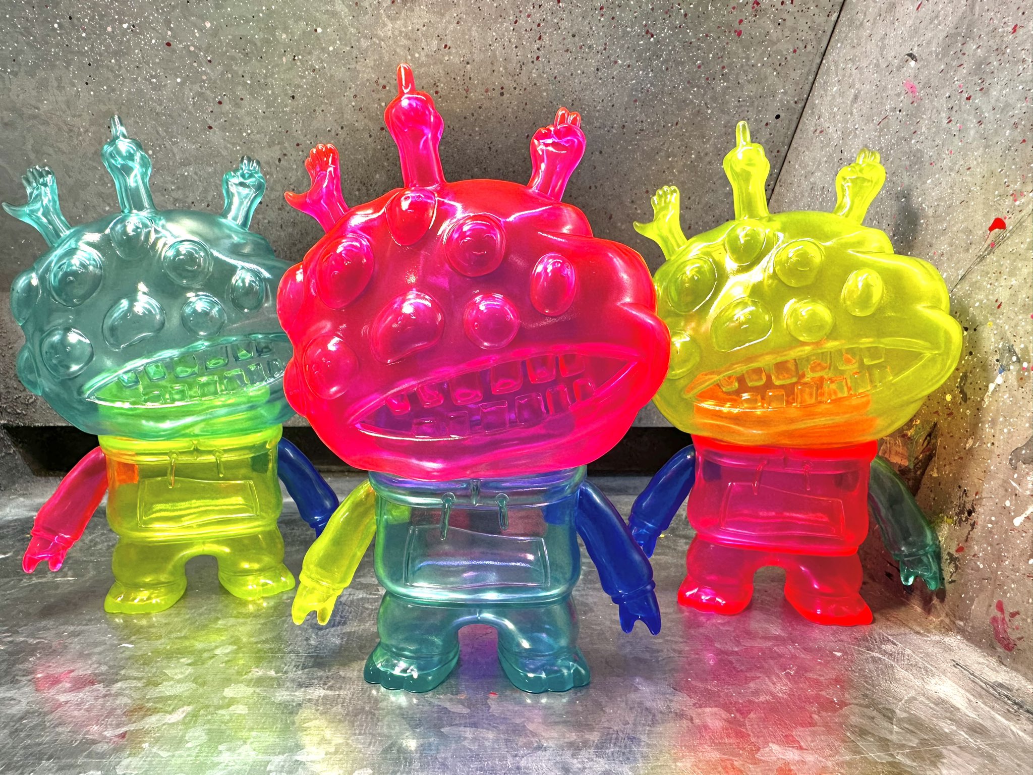 メルトくん　蓄光　ソフビ　意識他界系　新品　未開封　 ソフビ Highlights by 意識他界系◇WF2-15-11 (@kusukusu723) / X