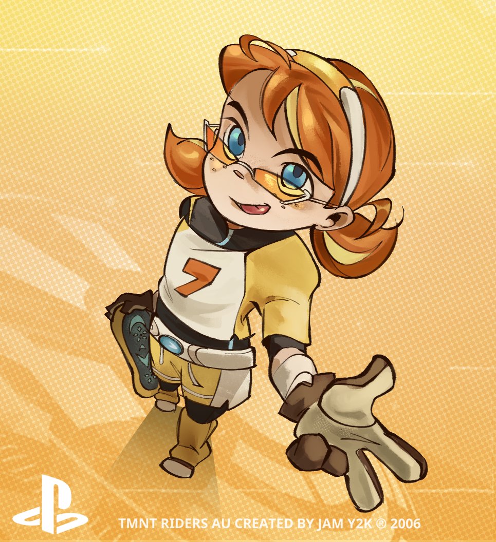 Let's go #AprilOneil ! 
#TMNT 2012 ★ #SonicRiders