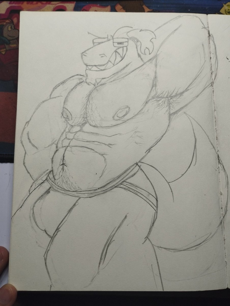 throwback to last year where i drew F from alphabet lore bara, does anyone remember him?