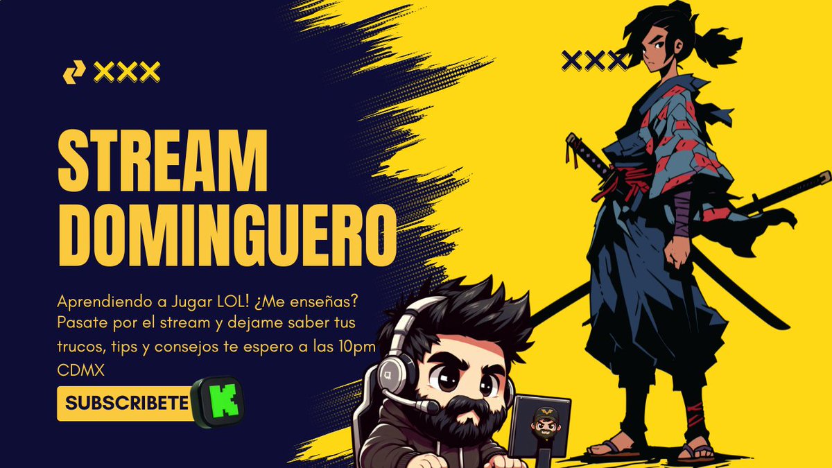 Vamos a ver que tal esto del Lolete, si le sabes la movida pásate por mi canal de KICK y déjame tus consejos, tips y mas, ayuda a este viejo a dejar de ser manco, que dejar de ser viejo no se puede 😂Pásate por mi canal:
kick.com/parienteviejon
Y deja tu follow 🥰 @KickEspanol