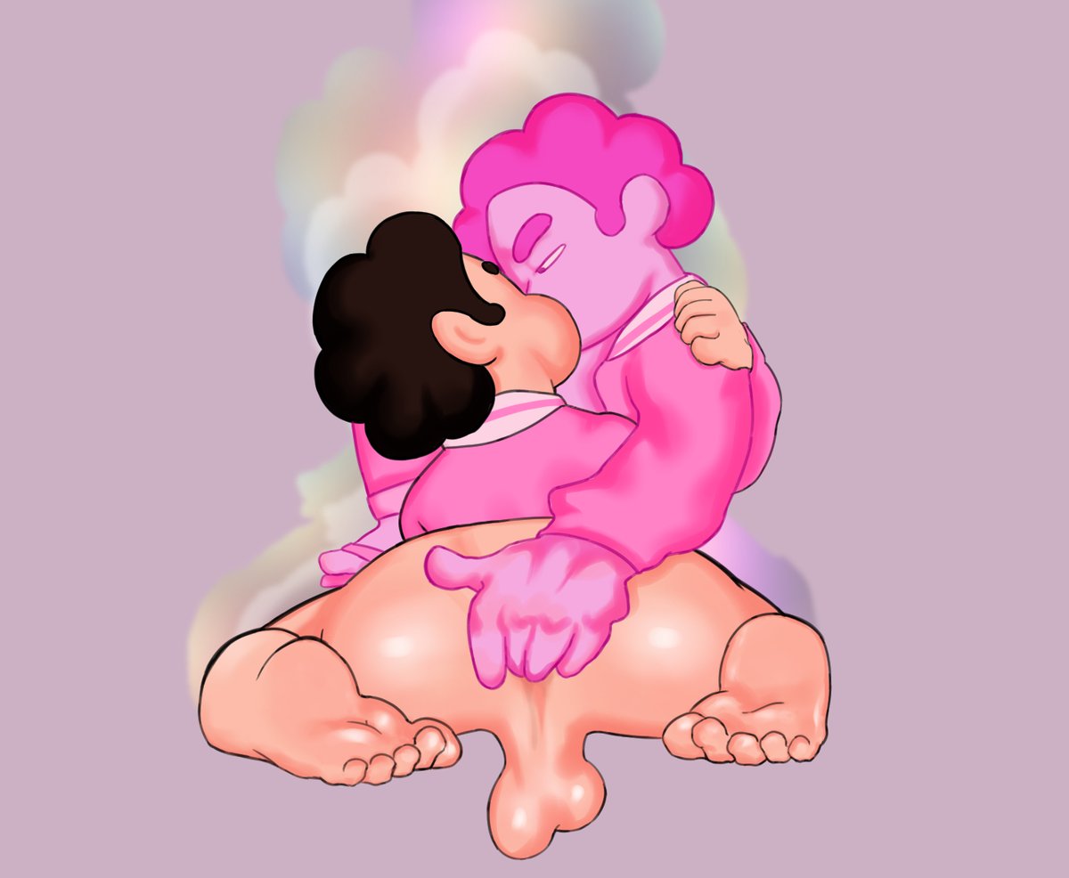 steven and regular pink steven