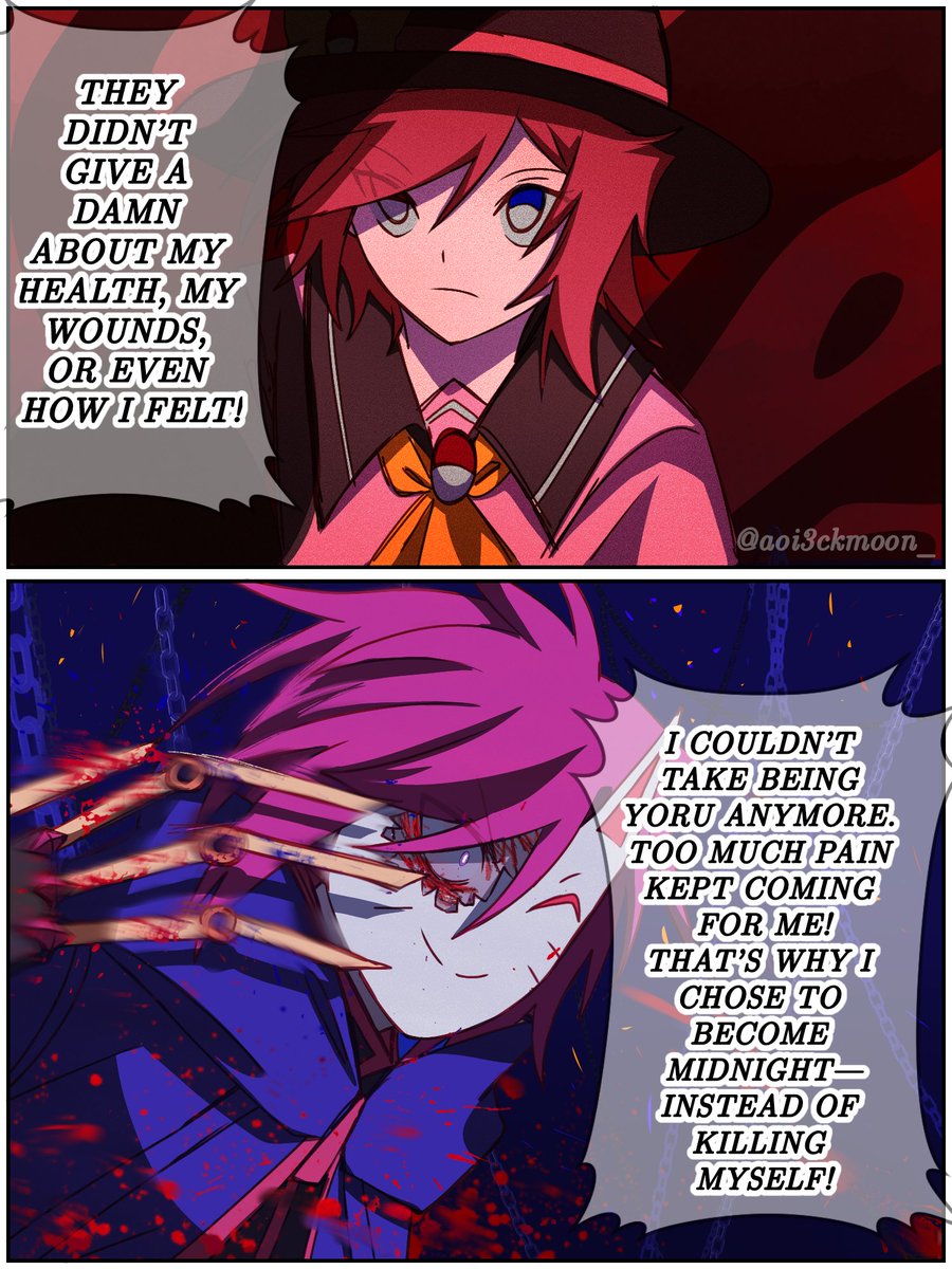 ⚠️ CW/harsh language

OC - Time to drop the biggest spoiler in my story hehe 👀