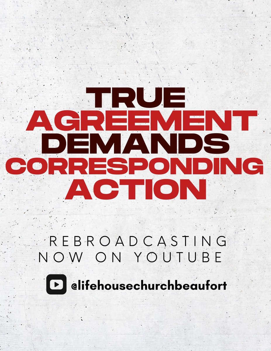 DrCWWilliamsJr's tweet photo. “If you AGREE with the Word of God, you got to LIVE the Word!” – Pastor Carlos Williams 🔥

True agreement demands action. Rewatch now on YouTube:
🎥 @lifehousechurchbeaufort

#FaithInAction #LifeHouseChurch #SundayMessage #LiveItOut https://t.co/bWyVh6bTeS