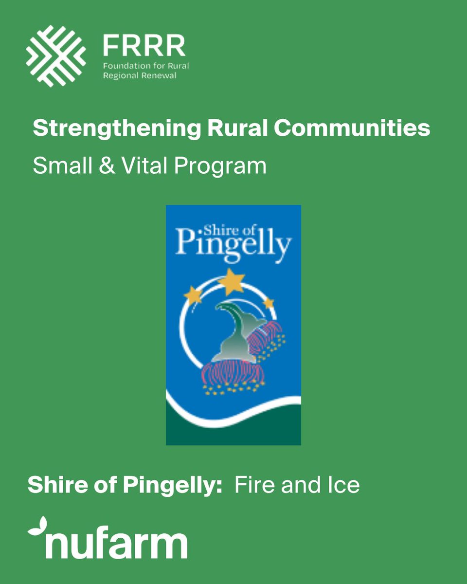🔥🧊 Thanks to the <a href="/FRRR_Oz/">FRRR</a> SRC program supported by #NufarmSeeds, the volunteer-run #Pingelly museum’s “Fire &amp; Ice” project is bringing air con to enhance visitor comfort and protect historic treasures.
#RuralCommunities #FRRR #Canola