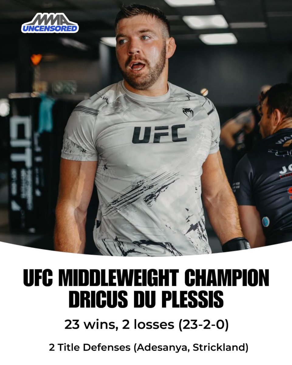 9-0 in the UFC <a href="/dricusduplessis/">Dricus Du Plessis</a> 🏆