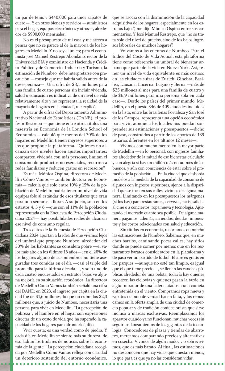 Este excelente texto de <a href="/joseloaiza/">Jose Loaiza</a> contra la Medellín inequitativa y materialista se publicó en la revista Generación de <a href="/elcolombiano/">El Colombiano</a>
