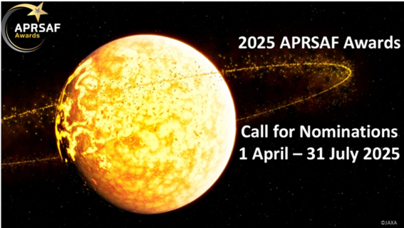 APRSAF_Official's tweet photo. Only 2weeks left until the deadline, 31st July!
We're still accepting nominations!
Know someone making an outstanding impact in the space field?🚀
Nominate them for the #APRSAF Awards and help their efforts gain the recognition they truly deserve!🏆
👉 https://t.co/Dogwi2smmA https://t.co/W8yASH553i