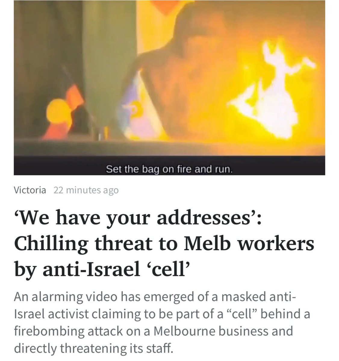 AlexRyvchin's tweet image. Seeing a group resembling an Al Qaeda terror cell openly pledging to carry out criminal acts is chilling and disturbing. It doesn’t matter that they think they’re doing something just and righteous - Islamist terrorists and Neo-Nazis think that too. What matters is that we remain…